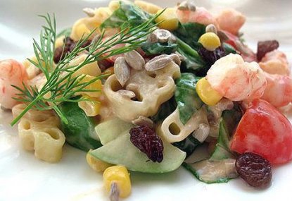 Рецепт салат с морепродуктами