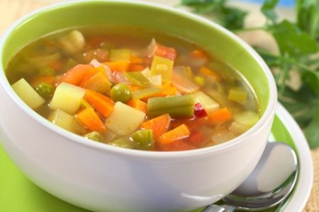 Рецепт детский суп с овощами
