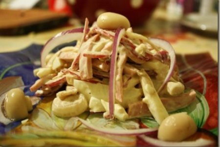 Рецепт салат с грибами