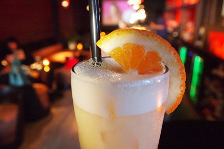 Рецепт  «Молочно-апельсиновый коктейль»