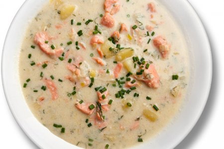 Рецепт финского супа с лососем