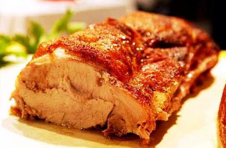 Мясо в духовке: свинина с имбирем