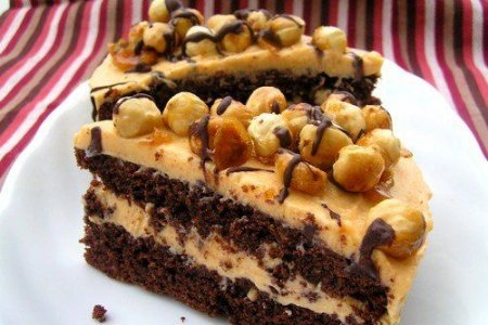 Шоколадно – ореховый торт